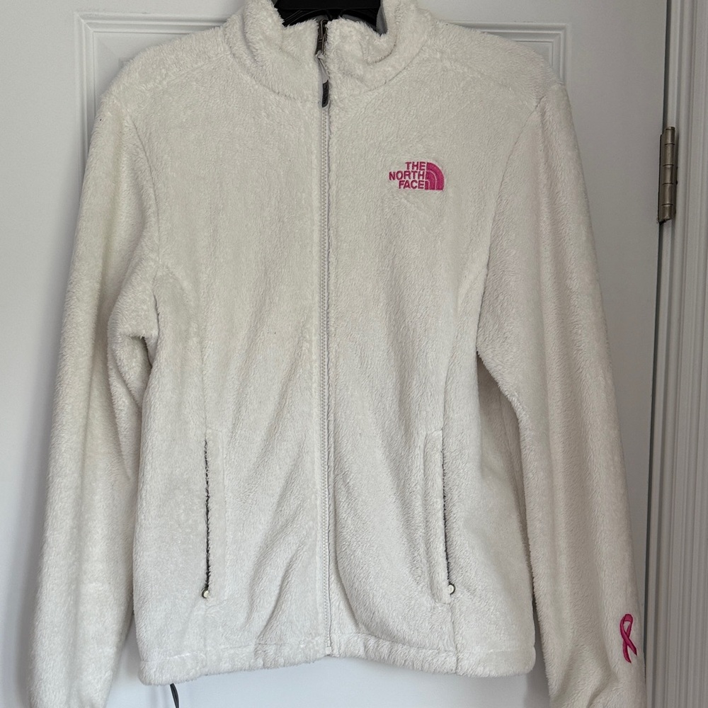 The North Face Cream Fleece Jacket